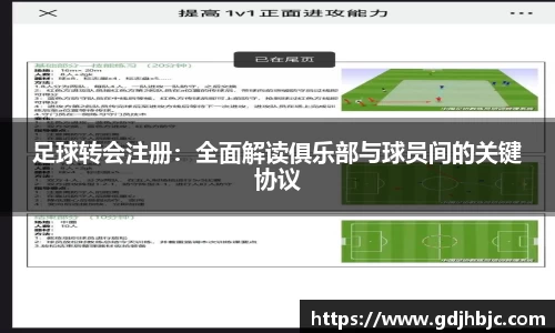 足球转会注册：全面解读俱乐部与球员间的关键协议