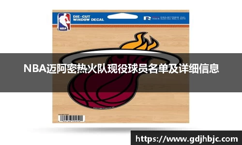 NBA迈阿密热火队现役球员名单及详细信息